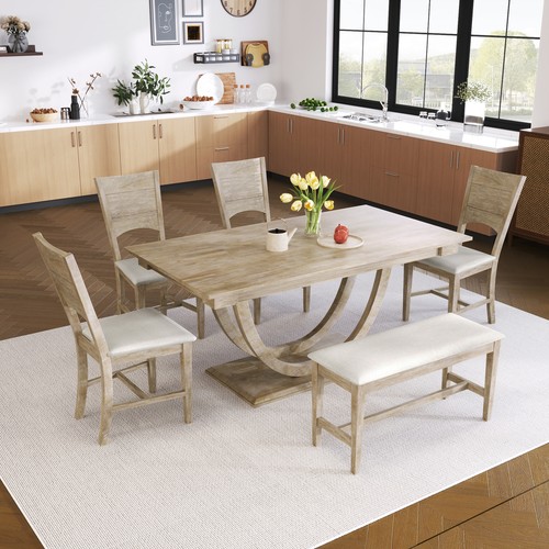 Set tavolo pranzo pezzi - da, 6