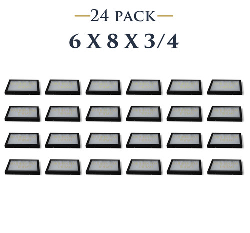 Confezione vetrine 6x8x3 4 - 24,