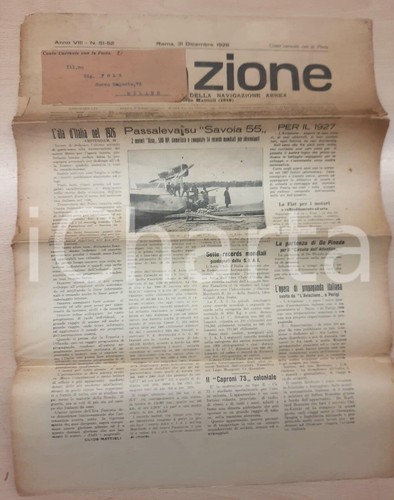 1926 aviazione record - 1926, l'aviazione