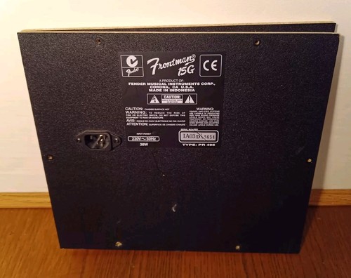 Fender frontman 15g combo amp - frontman,