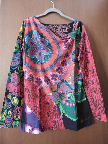 Maglietta desigual maniche - xl,