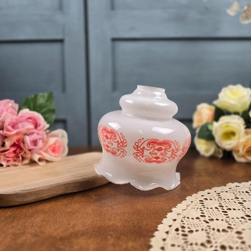 Globe vintage fleurs - globe, à