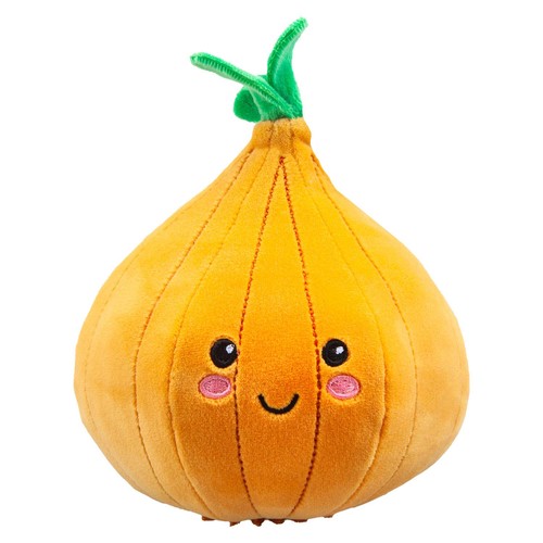 Onion soft toy food themed - onion,