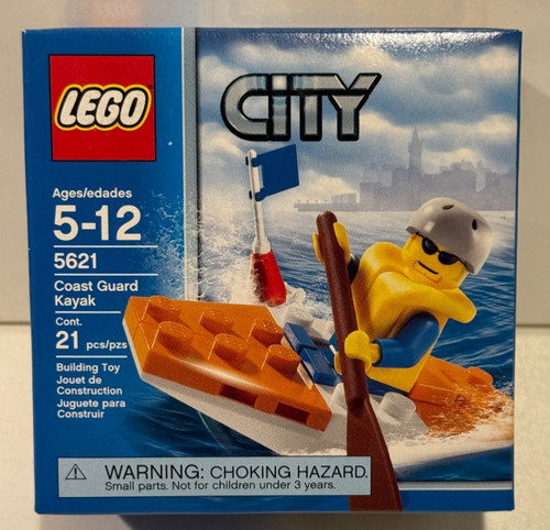 Lego coast guard kayak - lego, city