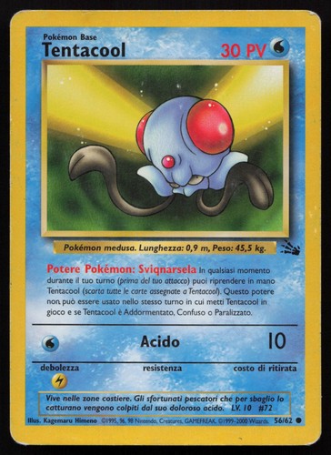 Pokemon tentacool played - 56/62,