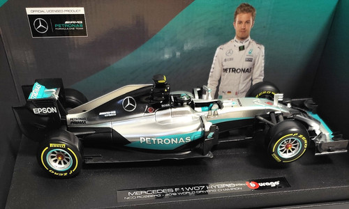 Burago auto mercedes - 1:18, f1