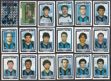 LOTTO DI 18 FIGURINE ALBUM CALCIATORI CALCIO FLASH 1988 1987-88 NUOVE INTER