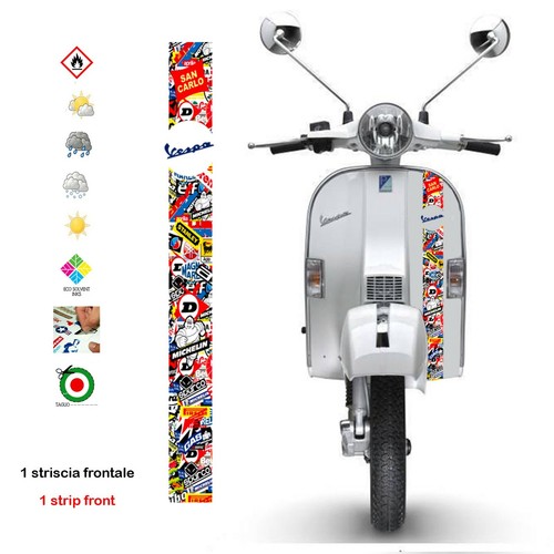 Striscia adesiva vespa sticker