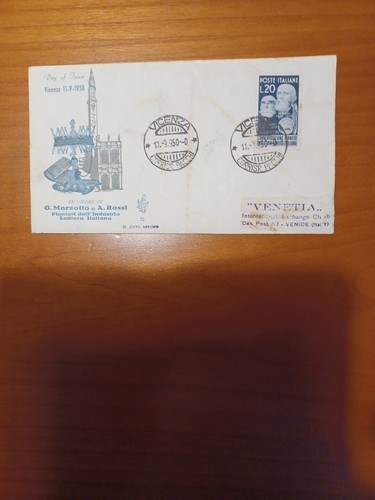 Italia 1950 fdc venetia - 1950,