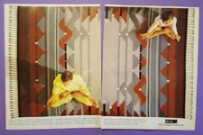 Pubblicita'Advertising Werbung Originale SISAL Tappeto/CAST Design 1985 (A22)