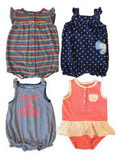 Lotto vestiti bambina Carters