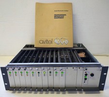 DISTRIBUTORE VIDEO PROFESSIONALE AVITEL CON SCHEDE SERIE 3000 BROADCAST + SCHEMI