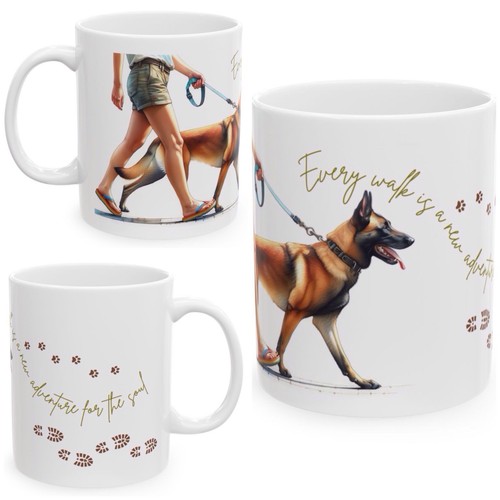 Tazza malinois belga ceramica - malinois,