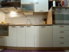 Cucina bianca lineare febal - cucina,