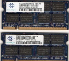 Kit 4 GB 2x 2 GB memoria HP
