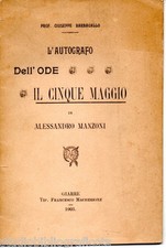 Barbagallo L'AUTOGRAFO