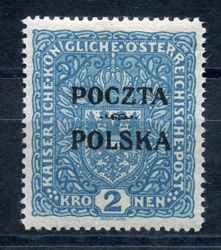 Polonia 1919 fischer mnh - **,