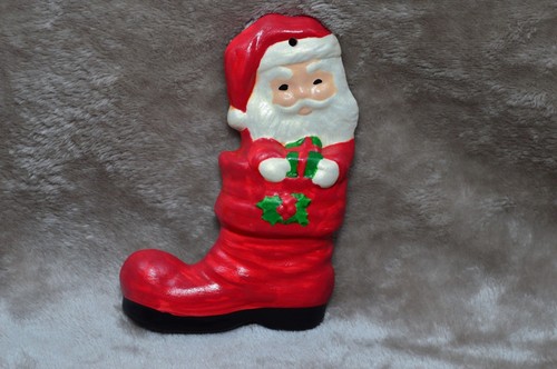 Babbo natale vintage gesso - babbo,