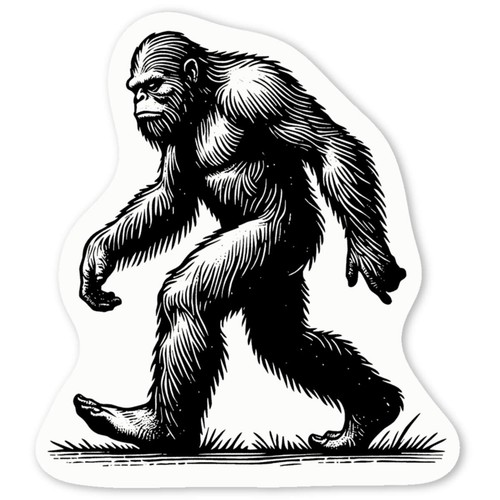 Adesivi decalcomania bigfoot - adesivi, 'bigfoot