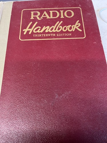 Radio handbook thirteenth - radio,