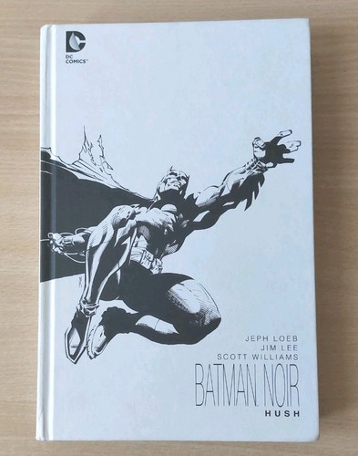 Batman noir hush bianco e - bianco,