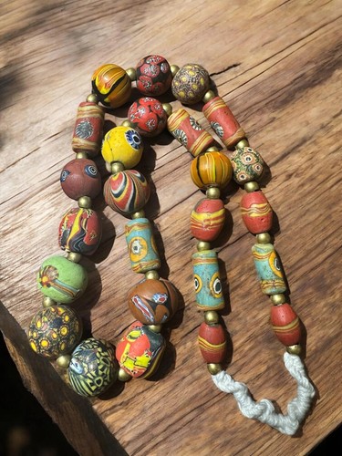 Antica collana perle in - collana, di