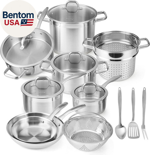 Set pentole padelle - e,