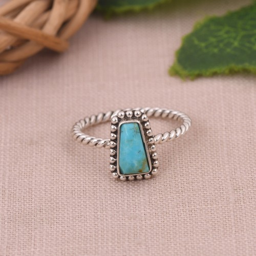 Anello turchese naturale - anello,