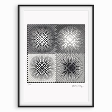 Firmato Victor Vasarely - Lang