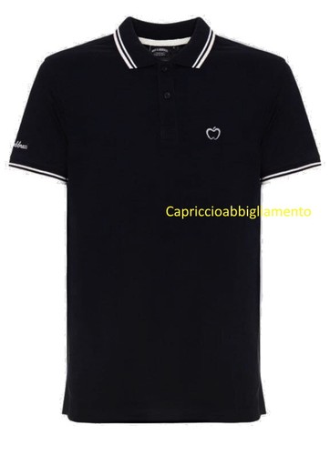 Baci abbracci polo uomo con - abbracci,