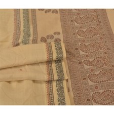 Sari indiani beige vintage