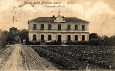 VILLANOVA d'ASTI - Borgata Savi - Asilo e Scuole - Calesse - VG - #037