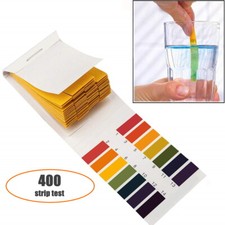 400 CARTINE Tornasole Misurazione PH Acqua PISCINA Indicatore Tester 1-14