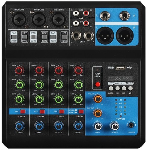 Mixer professionale canali - mixer, 5