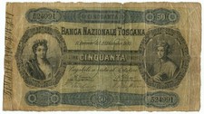 50 LIRE BANCA NAZIONALE