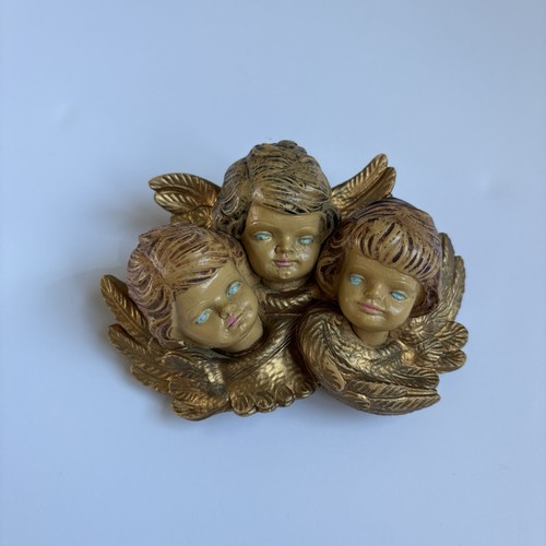 Trio cherubino oro - , vintage