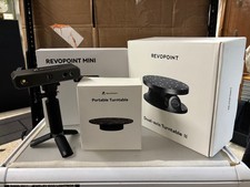 Revopoint MINI Scanner 3D con base rotante + dual-axis Turntable II