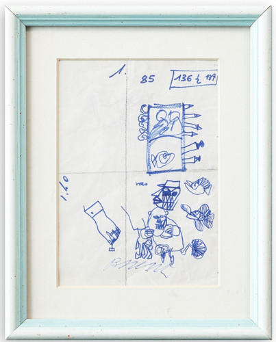 Quadro dipinto disegno antonio - quadro,