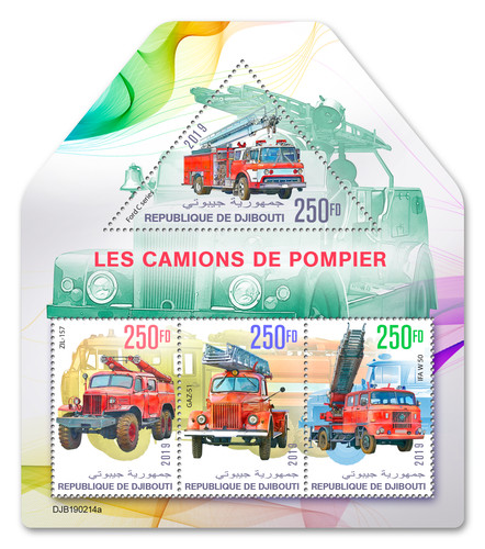 Francobolli camion dei