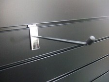 Ganci pin slatwall cromo - pin,