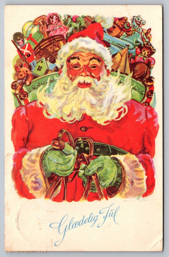 Babbo natale con sacchetto - babbo,
