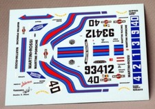 decal 1/43 PORSCHE 935 MARTINI