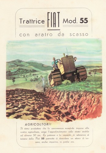 Pubbl 1951 trattore - 1951,