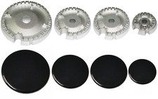 Kit 4 Bruciatori + Piattelli Spartifiamma BOSCH Made in Italy ORIGINALI DEFENDI