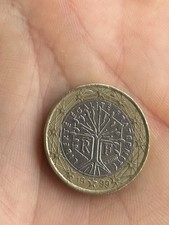 MONETA RARA 1 EURO FRANCIA 1999 LIBERTE EGALITE FRATERNITE 