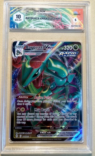 Rayquaza vmax full art - rayquaza,