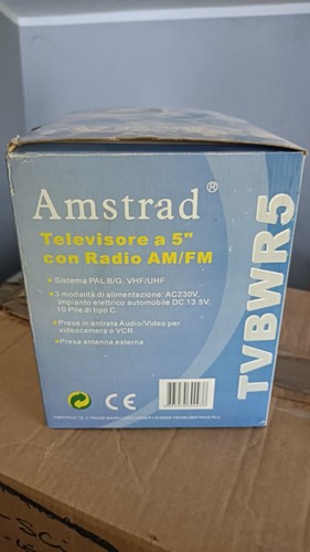 Amstrad tvbwr5 portatile - tv,
