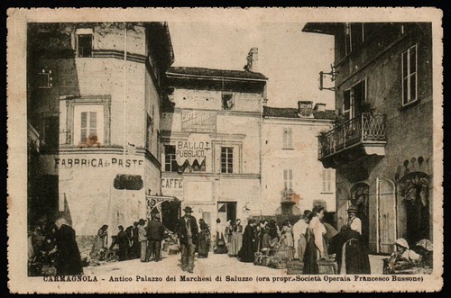 Cartolina carmagnola - cartolina,