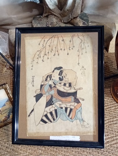 Estampe japon vers 1850 - estampe,