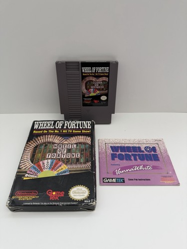 Wheel fortune nintendo nes - wheel,